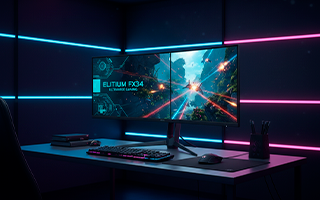 Elitium FX34 - Monitor 34 pulgadas para gamer